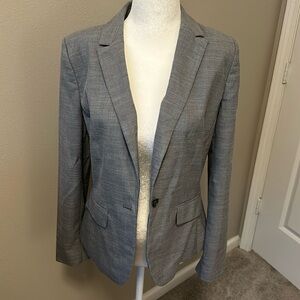 Ann Taylor Gray Blazer, 6